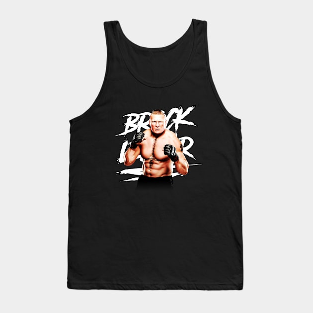 WWE Brock Lesnar Tank Top by Orlind